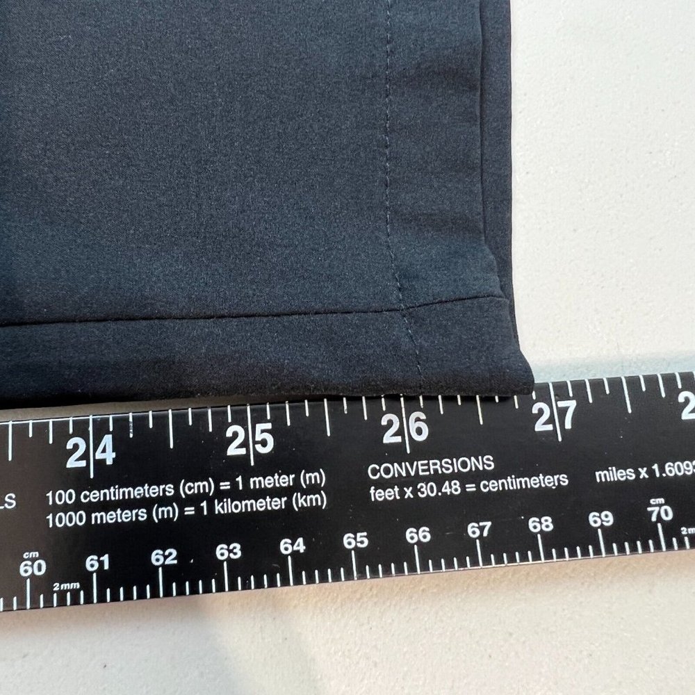 EDDIE BAUER Traveler Pants‎ Womens XL Black Pull On Elastic Waist Stretch Active - Picture 14 of 15